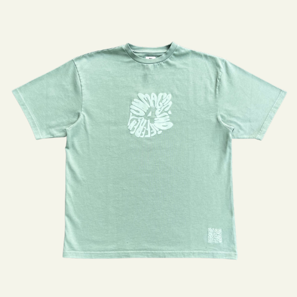 T-shirt C4R vert "CONVERGENCE"