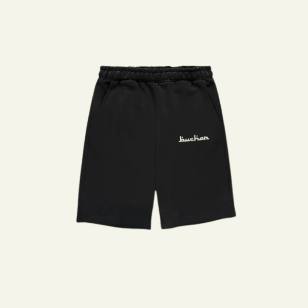 Cotton Shorts - Black Buchan