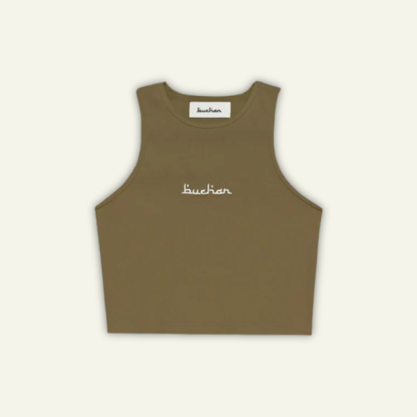 Buchan Crop Top - Brown