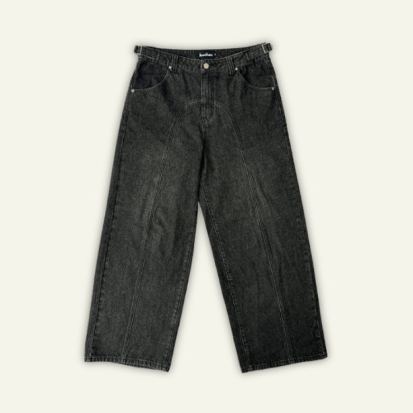 Buchan Baggy Jeans - Black